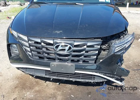 2022 Hyundai Tucson Blue from USA, damaged, VIN KM8JBCA13NU037949